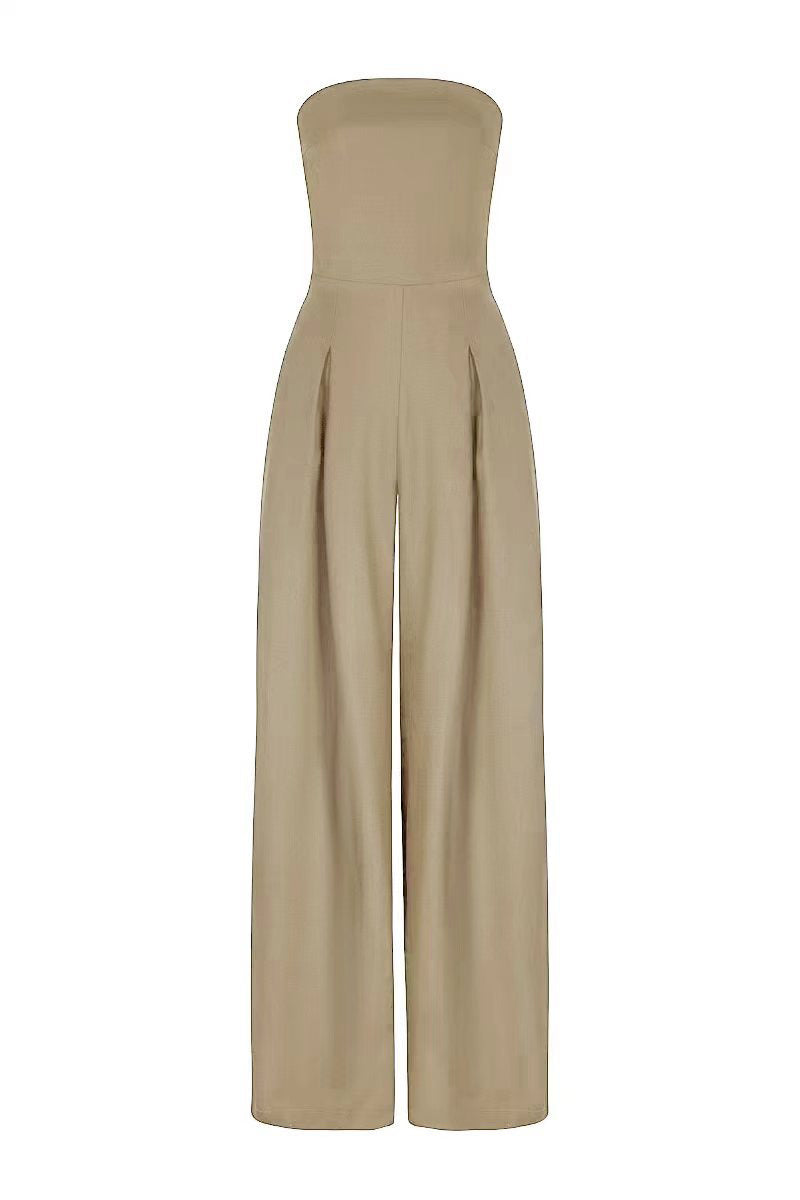 Provani Strapless Jumpsuit