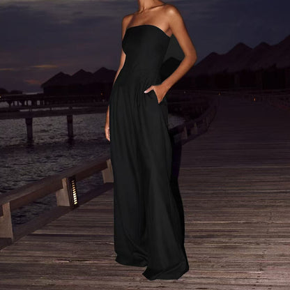 Provani Strapless Jumpsuit