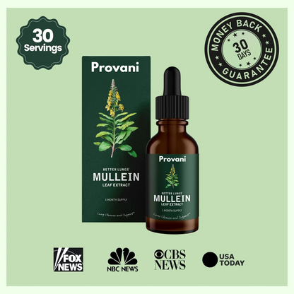 Organic Mullein Leaf Extract + Chlorophyll Drops