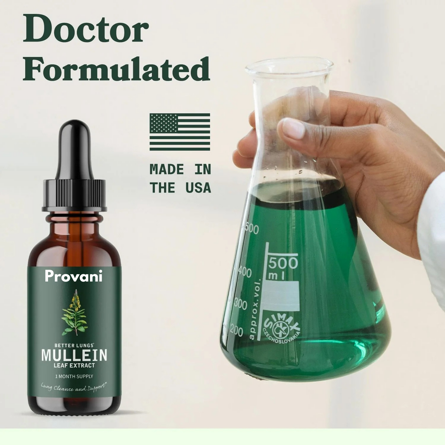Organic Mullein Leaf Extract + Chlorophyll Drops