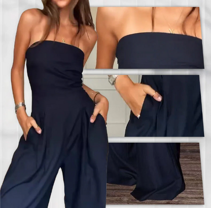 Provani Strapless Jumpsuit